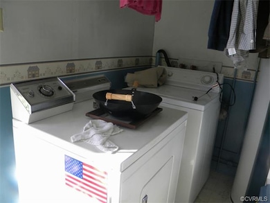 Laundry area