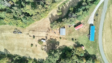 Top view of property