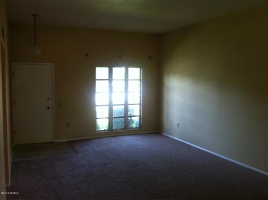 Living Room without drapes