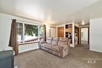 Living room featuring classic built-ins