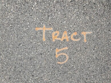 Marked on road