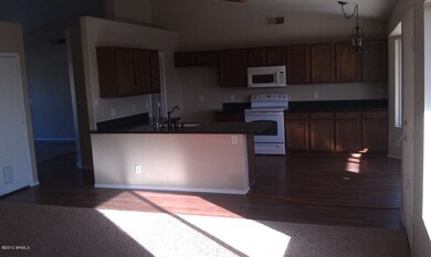 View of kitchen from Great Room