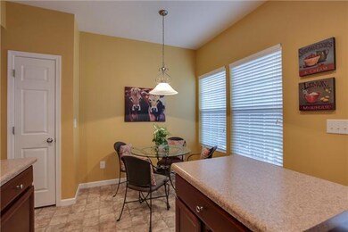 Breakfast nook is perfect for casual dining and gets great light. 