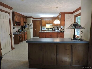 Kitchen, notice 2 long counters with plenty of cab