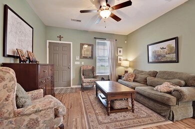 Spacious family room
