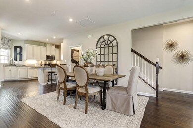 Dining area can fit your 6 chair dining table! No problem!