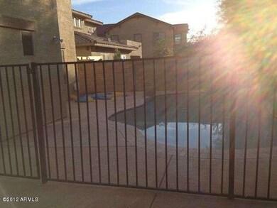 Fenced pool