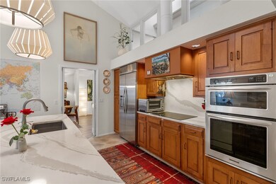 Kitchen featuring appliances with stainless steel