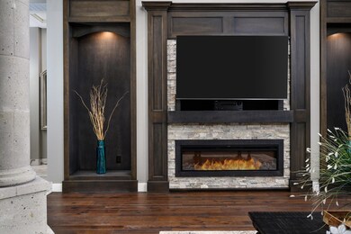 Fireplace In The Living Room