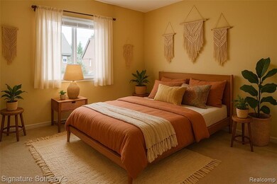 Second Bedroom. Virtually Staged
