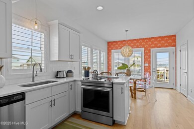 Kitchen open to Dining Area