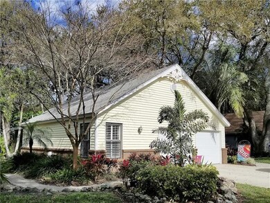 Garage is like a carriage house out front.