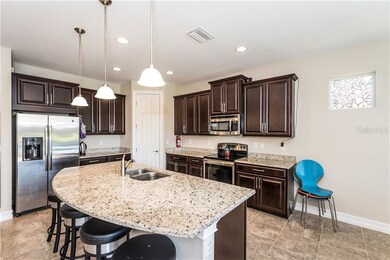Gorgeous open concept kitchen with 42