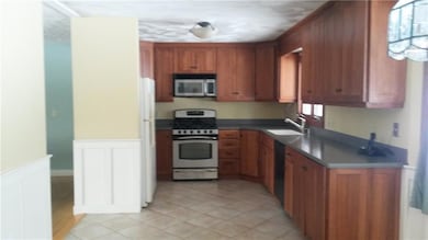view of kitchen from dining room