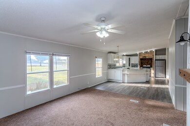 Looking toward the kitchen.