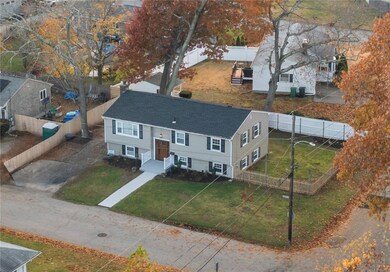 with a family friendly fenced back yard