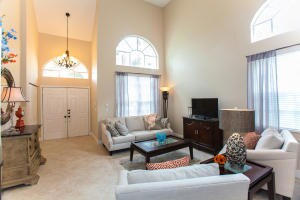Foyer and Living Room