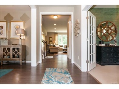Foyer (Home being built will have 1st floor bedroo