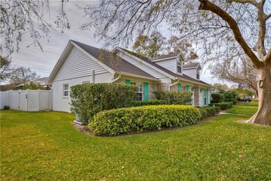 East side of the home.