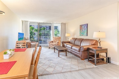 View of the living room with lanai as you enter th