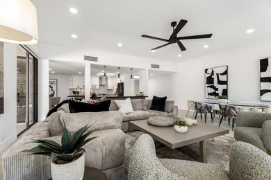 Reverse View Living/Dining Area