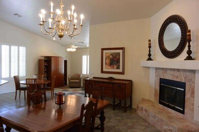 Dining Room and Fireplace