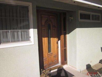 Front door and landing