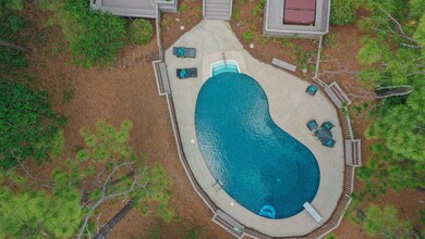 Aerial Overview of Pool