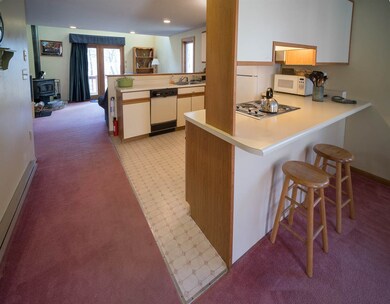 Conversation area while HE is cooking