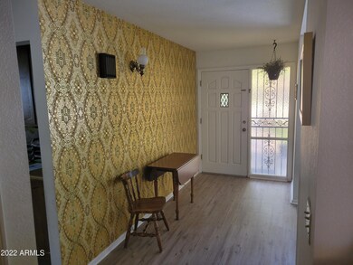 spacious entry