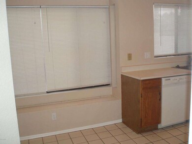 Kitchen with ledge sitting area