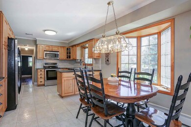 Eat-in kitchen.