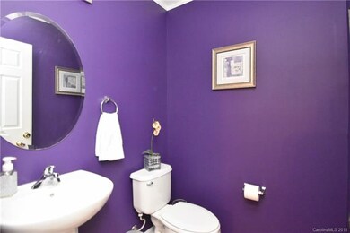 Half Bath with pedestal sink.