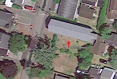 1861 S Edgewood St Aerial No Plat Outlin