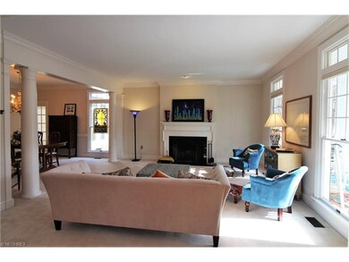 Formal Living Room with Fireplace