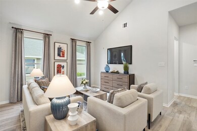 Model home furniture, draperies and decorations not included.