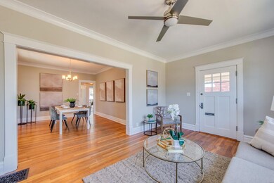 Special Millwork connects the Living Room and Dini