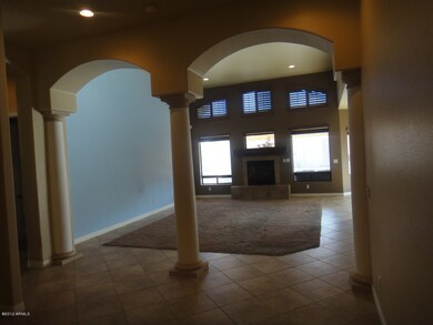 Front door looking to dining great room