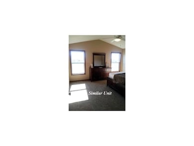 Master Bedroom. Picture is of similar unit.