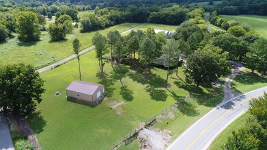 Aerial view of property
