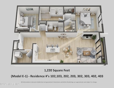 Overhead Floor Plan E-1