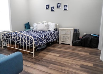 Bedroom suite off of foyer