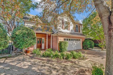 Front of property with a garage