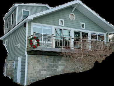 Front new vinly siding