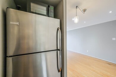 The SS refrigerator and microwave are included.