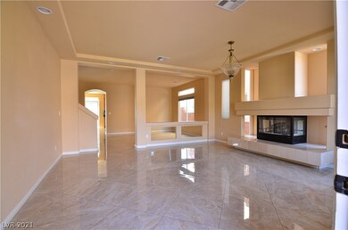 Entry to house welcomes you to an open space with