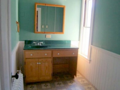 Bathroom. Half bath on the second floor