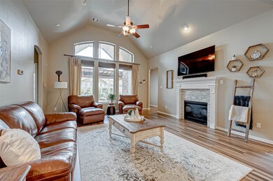 Open concept living with large windows to let all the sunshine in !