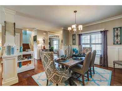 Wonderful home for entertaining!  Solid wood trim 