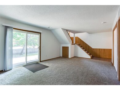 Family room with patio